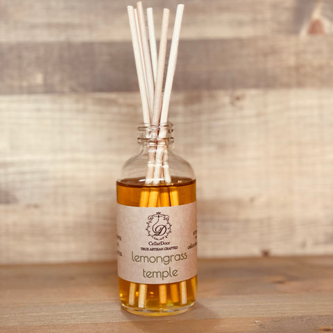 (New Summer Fragrance) Lemongrass Temple Reed Diffuser