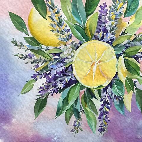 Lemon Serenity Car Freshener